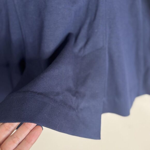 cabi Blazer Womens 8 Navy Double Breasted Gold Button Nautical Stretch 5150 - Picture 12 of 12